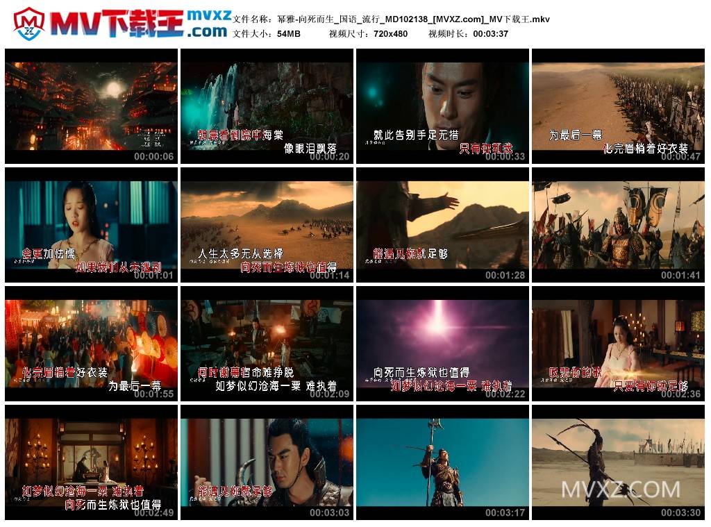 幂雅-向死而生_国语_流行_MD102138